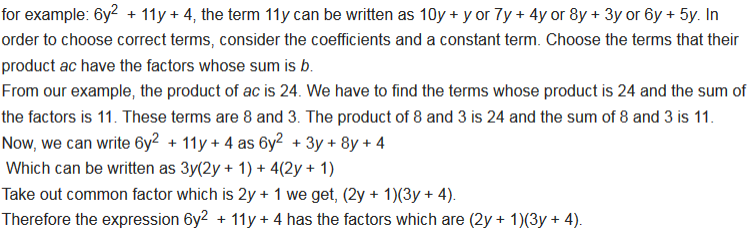 ALGEBRA