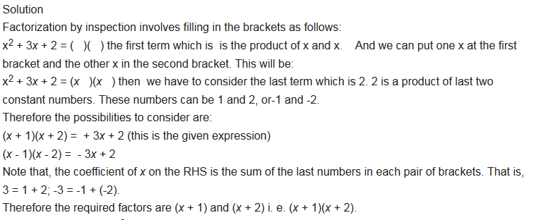 ALGEBRA